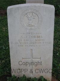 Dar Es Salaam War Cemetery - Forbes, Arthur John